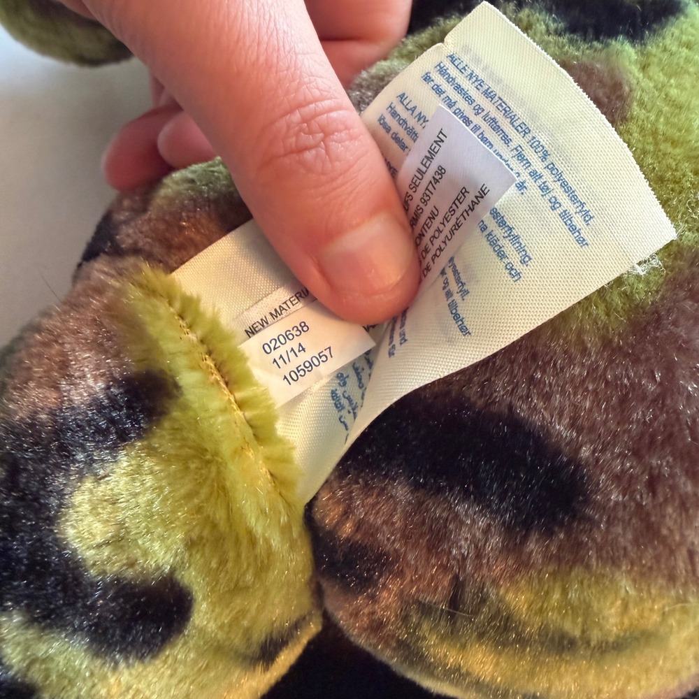 Build-A-Bear Camo Teddy Bear with Digital Camouflage Hat Military Plush 16 inch - Picture 6 of 9